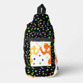 Fencing Sport Crossbody Bag (Vorderseite)