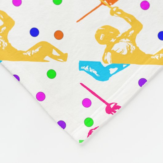 Fencing Sport Fleecedecke (Ecke)