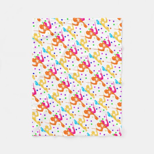 Fencing Sport Fleecedecke (Vorderseite)