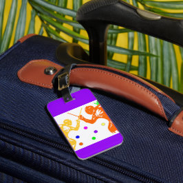 Fencing Sport Gepäckanhänger