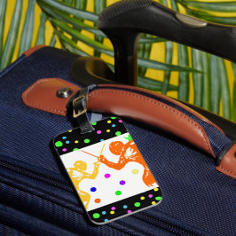 Fencing Sport Gepäckanhänger