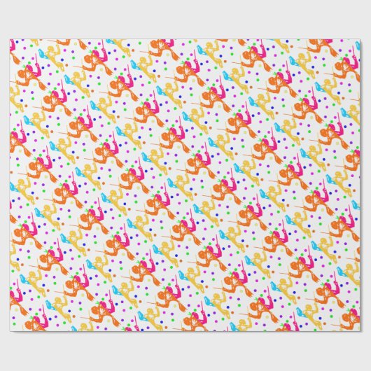 Fencing Sport Geschenkpapier (Flach)