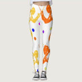 Fencing Sport Leggings (Vorderseite)