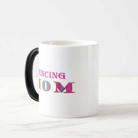 FencingMama Verwandlungstasse (Vorderseite Links)