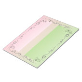 Fender Beauty Peony Large Notepad Notizblock (angewinkelt)