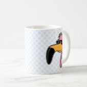 Fender-Flamingo Kaffeetasse (VorderseiteRechts)