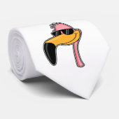 Fender-Flamingo Krawatte (Gerollt)