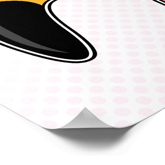 Fender Flamingo Poster (Ecke)