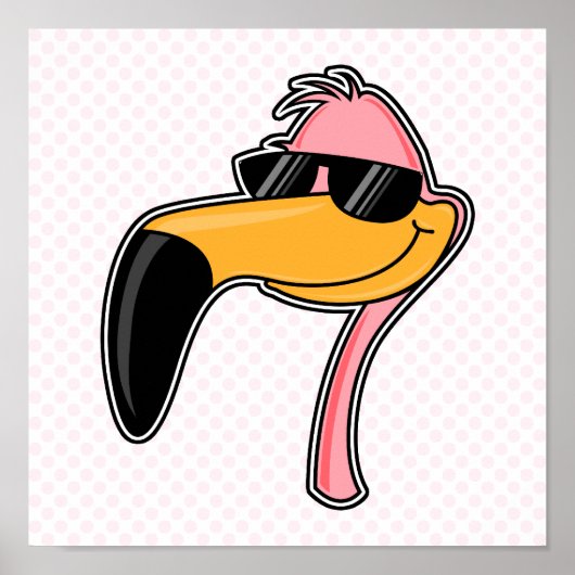 Fender Flamingo Poster (Vorne)