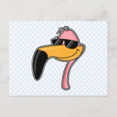 Fender Flamingo Postkarte (Vorderseite)