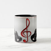 Fender Zweifarbige Tasse (Mittel)