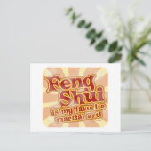 Feng Shui 2 Postkarte (Stehend Vorderseite)