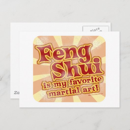 Feng Shui 2 Postkarte (Vorne/Hinten)