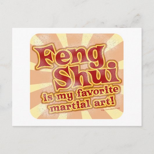 Feng Shui 2 Postkarte (Vorderseite)