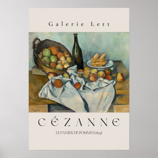 Feng Shui Abundance & Harvest | Paul Cezanne Poster (Vorne)