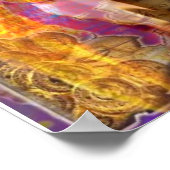 Feng Shui Abundance Horse by Deprise Poster (Ecke)