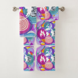 Feng Shui Badhandtuch Set