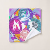 Feng Shui Badhandtuch Set (Waschlappen)