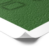 Feng Shui: Bagua-Bilder: Berglandschaft Poster (Ecke)