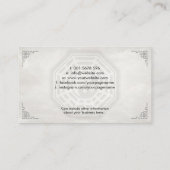 Feng Shui Bagua / Pakua Lotus Visitenkarte (Rückseite)