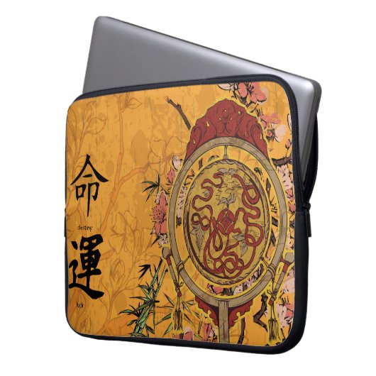 Feng Shui Destiny & Luck Laptopschutzhülle (Vorderseite Links)
