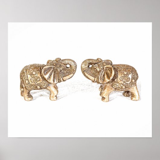 Feng Shui Double Elephant Poster (Vorne)