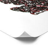 Feng Shui Dragon & Phoenix Poster (Ecke)