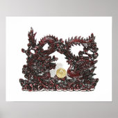 Feng Shui Dragon & Phoenix Poster (Vorne)