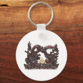 Feng Shui Dragon & Phoenix Schlüsselanhänger (Vorderseite)