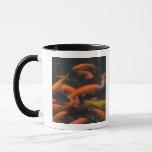 Feng Shui glauben, dass koi Fische gutes Glück Tasse (Links)