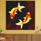 Feng Shui Goldfish Leinwanddruck (Insitu (Wohnzimmer))