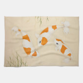 Feng Shui Koi Fish Handtuch (Horizontal)