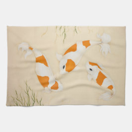 Feng Shui Koi Fish Handtuch