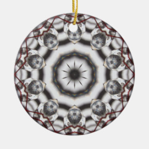 Feng Shui KristallKaleidoskop-Weihnachtsverzierung Keramikornament