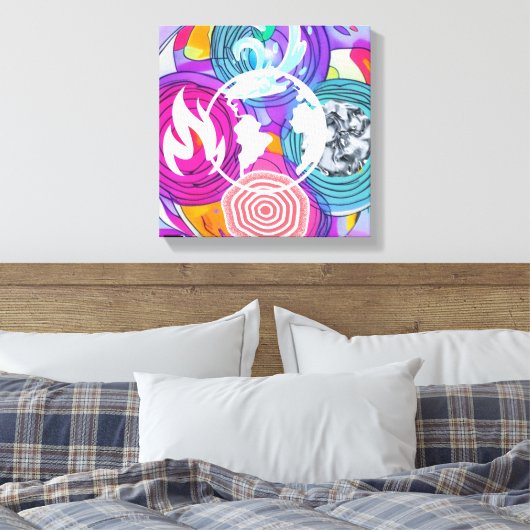 Feng Shui Leinwanddruck (Insitu (Schlafzimmer))