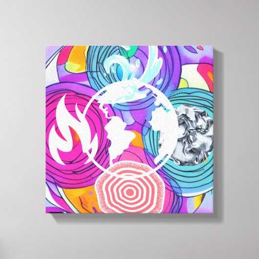 Feng Shui Leinwanddruck (Vorderseite)