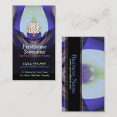 Feng Shui Lily New Age mit Logo Business Cards Visitenkarte (Vorne/Hinten)