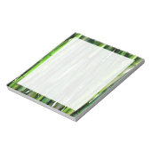 Feng Shui Wealth Growth Green Bamboo Notizblock (Rotiert)