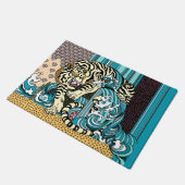 Feng Shui White Tiger Fußmatte (Schrägansicht)