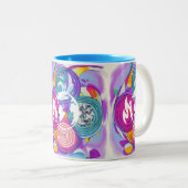 Feng Shui Zweifarbige Tasse (VorderseiteRechts)