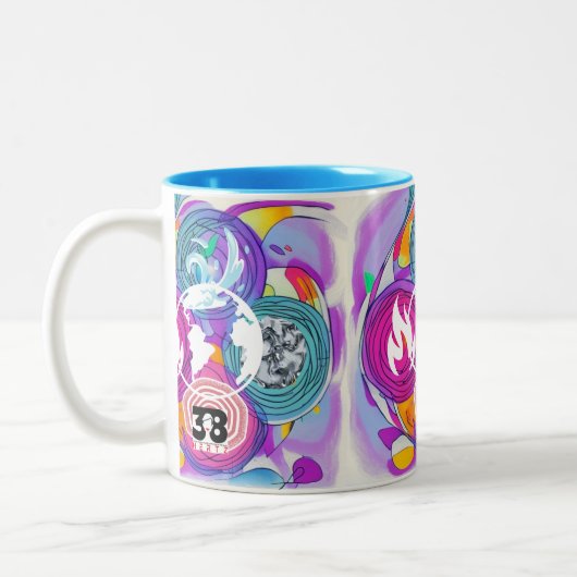 Feng Shui Zweifarbige Tasse (Links)