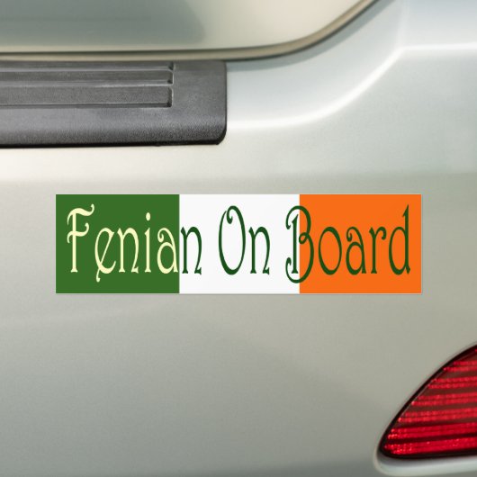 Fenian On Board Autoaufkleber (Auf Auto)