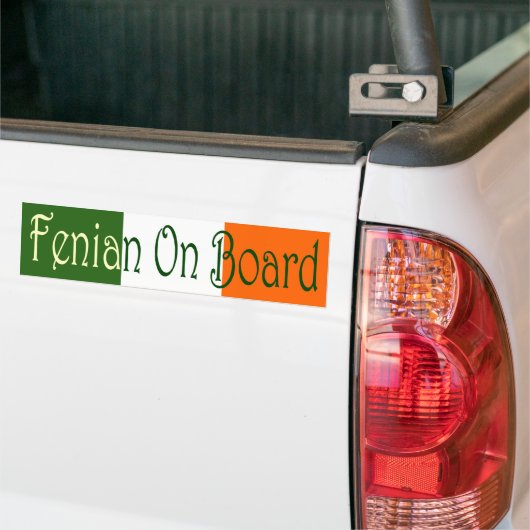 Fenian On Board Autoaufkleber (Auf Lkw)
