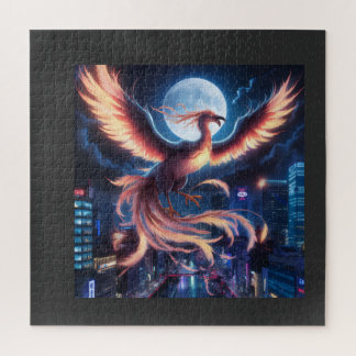 Fênix flamejante Quebra-cabeças Puzzle