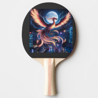 Fênix flamejante Raquete de Ping-Pong Tischtennis Schläger