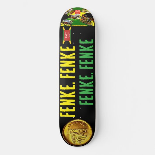 FENKE. FENKE. 8 1/4" Skateboarddecke Skateboard (Vorderseite)