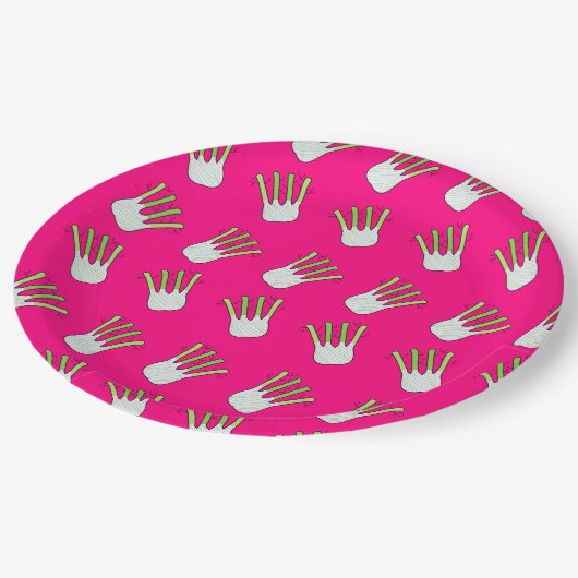 Fenkel Pappteller (Schrägansicht)