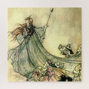 „Fenkönigin“ von Arthur Rackham Puzzle