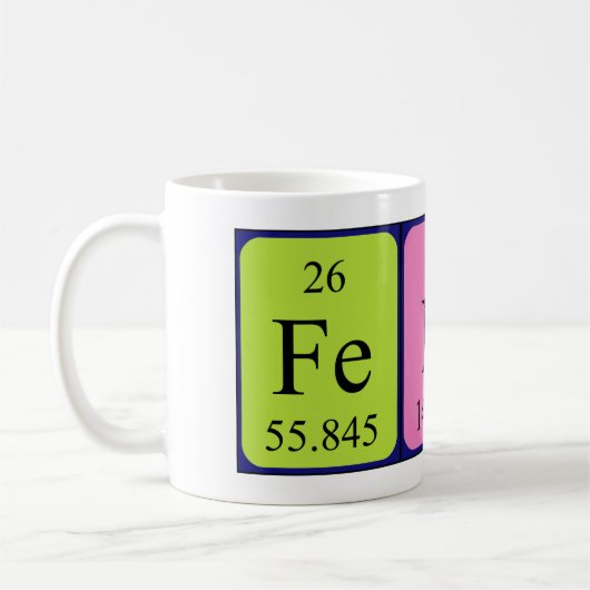 Fenne Periodenname Tasse (Links)