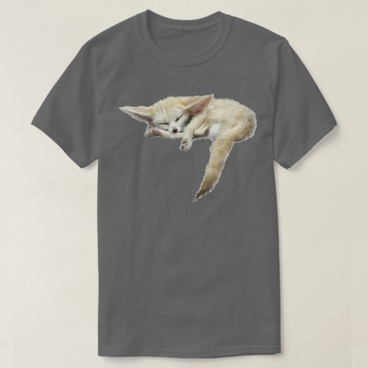 Fennec Fo Sleeping Fo 1185 T-Shirt (Design vorne)
